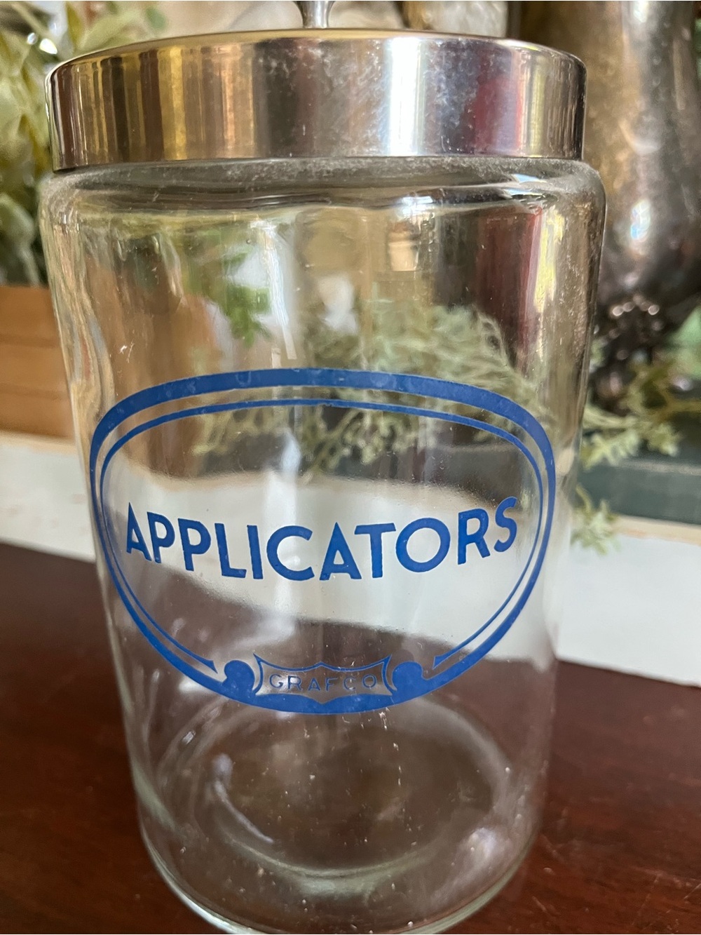 Vintage glass medical apothecary jar - Picture 11 of 12
